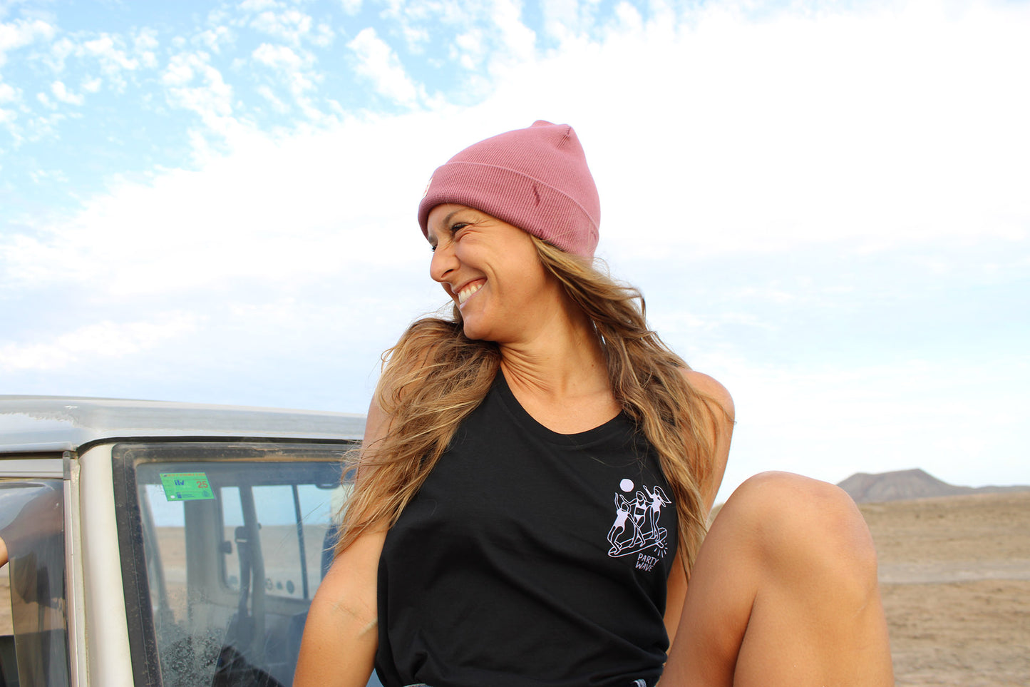 PARTY WAVE Women's Tank Black