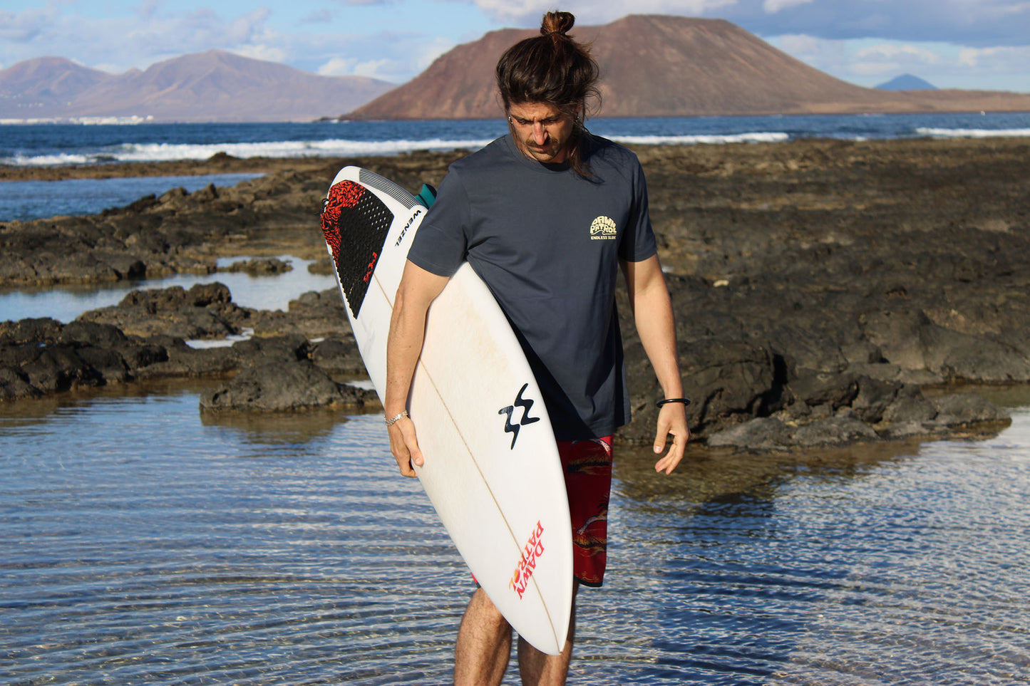 ENDLESS SLIDE Regular T-Shirt Gris Oceano