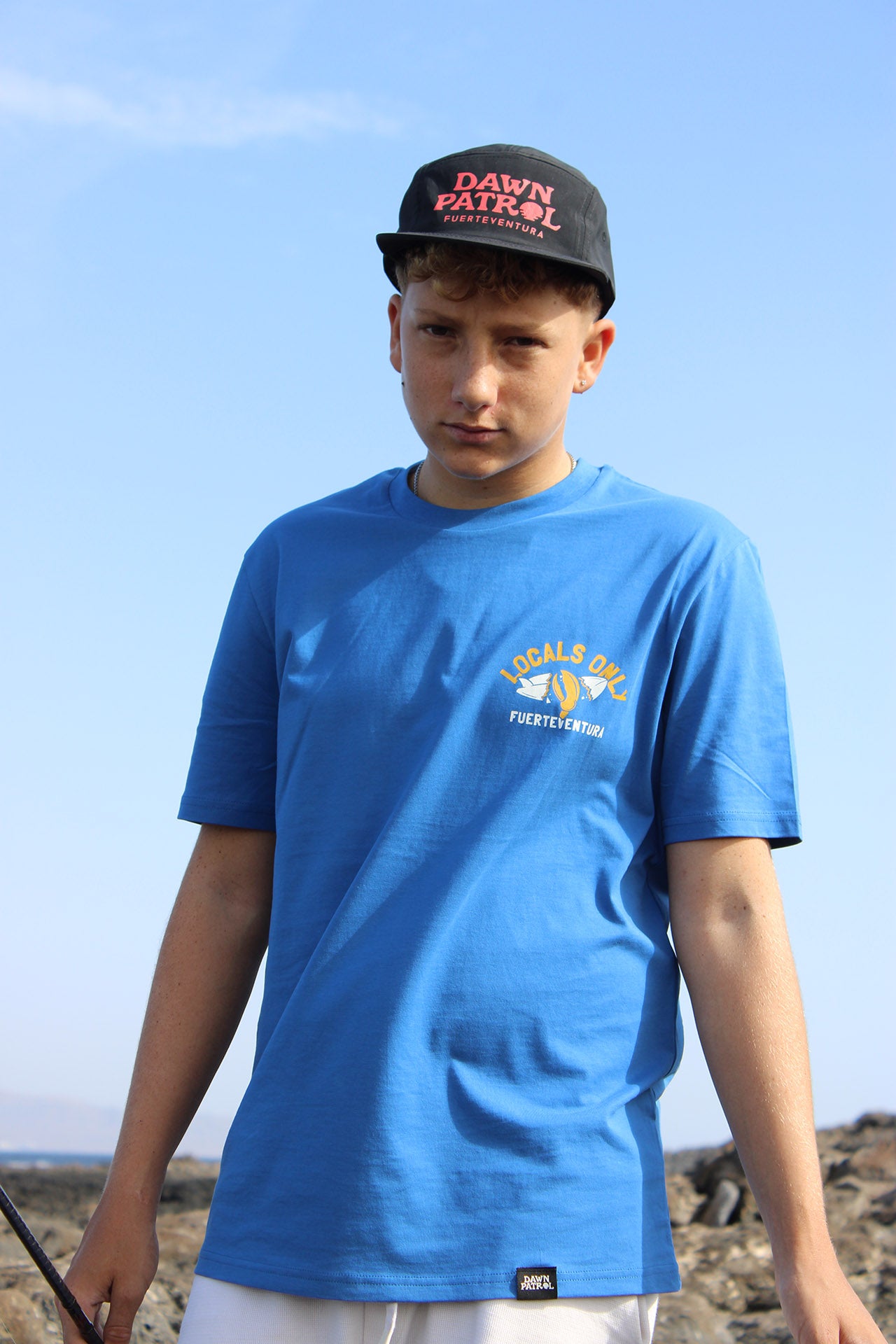 LOCALS ONLY Regular T-Shirt Blu Mare