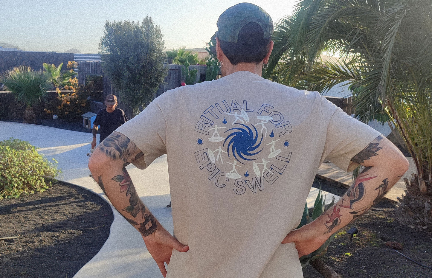SURF ROOTS Regular T-Shirt Desert