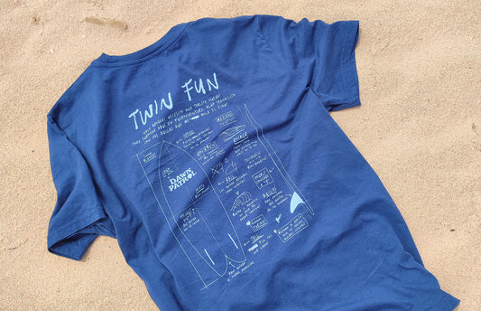 TWIN FUN Regular T-Shirt Deep Blue
